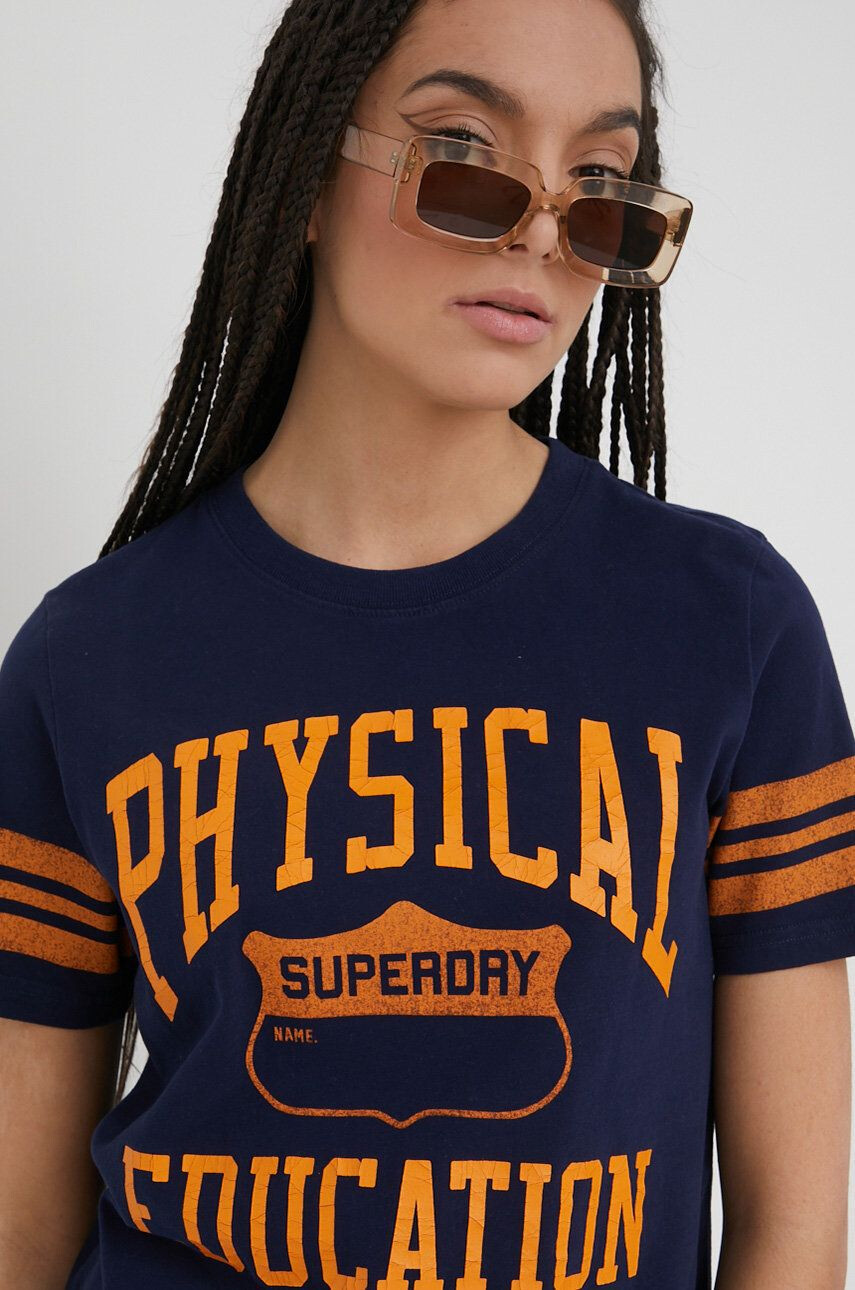 Superdry Памучна тениска - Pepit.bg