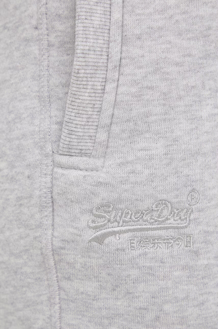Superdry Панталон дамски в меланж на сиво - Pepit.bg