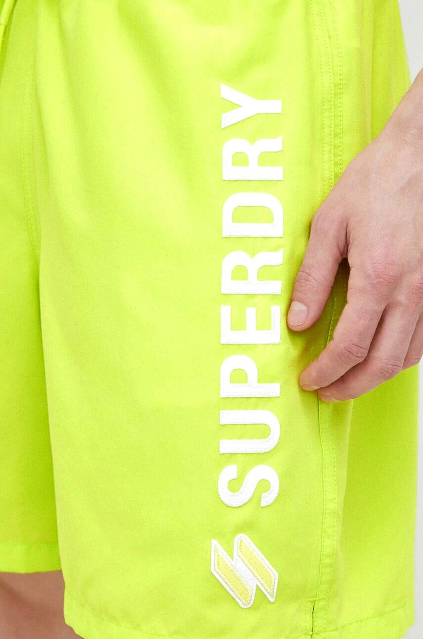 Superdry Плувни шорти в зелено - Pepit.bg
