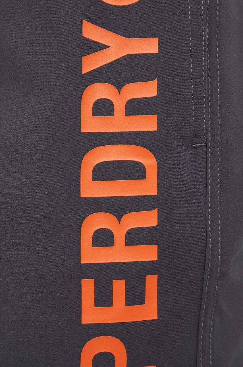 Superdry Плувни шорти в черно - Pepit.bg