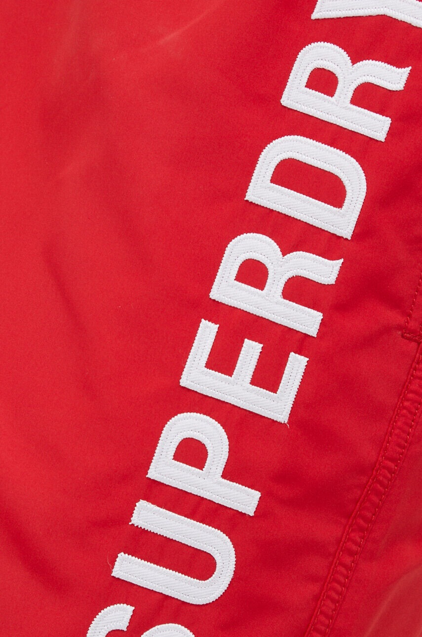 Superdry Плувни шорти в червено - Pepit.bg