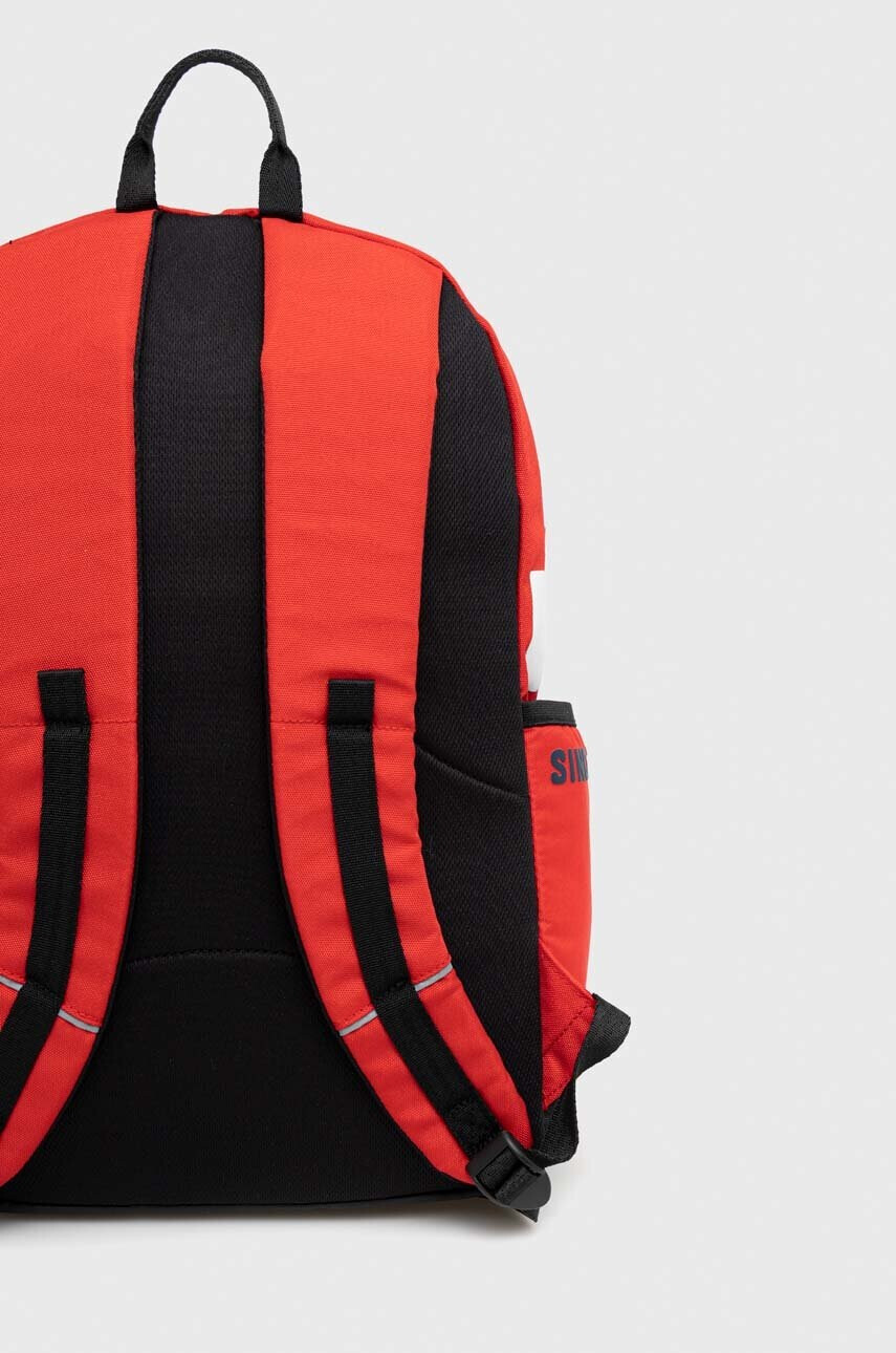 Superdry Раница в червено голям размер с принт - Pepit.bg