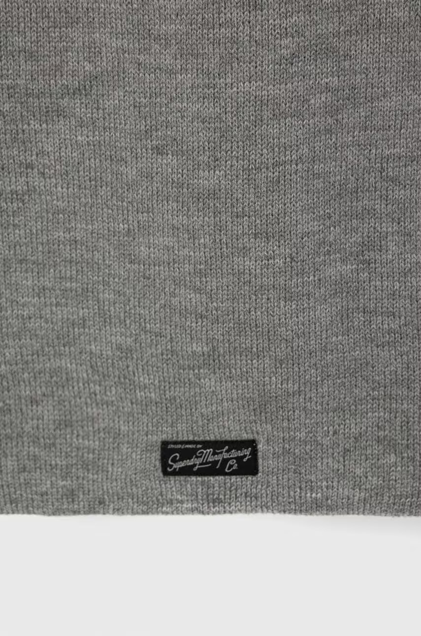 Superdry Шал дамски в сиво меланж на - Pepit.bg