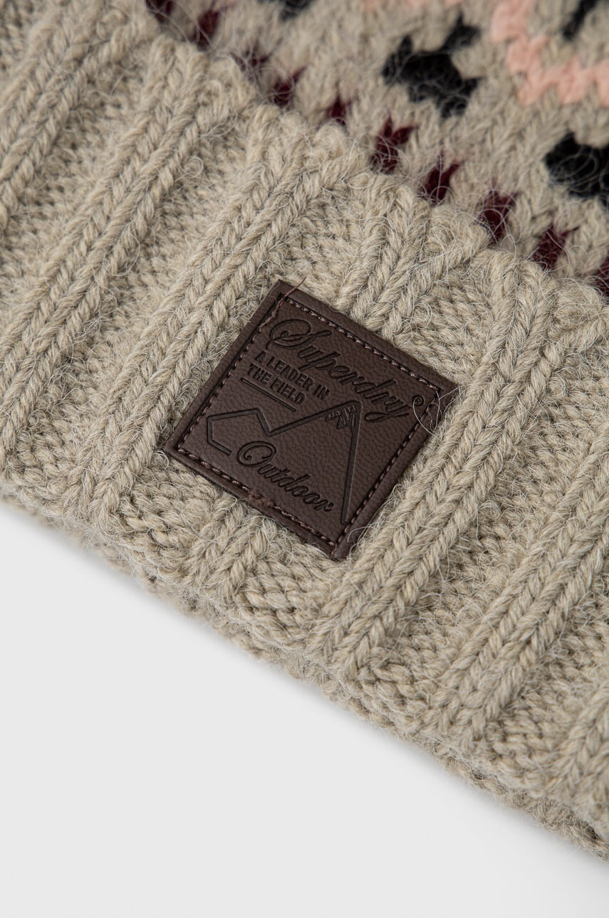 Superdry Шапка с вълна - Pepit.bg