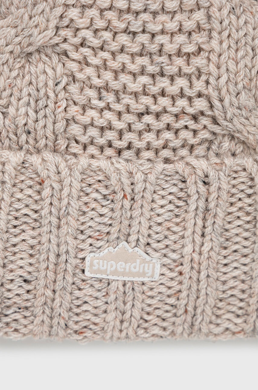 Superdry Шапка с вълна - Pepit.bg