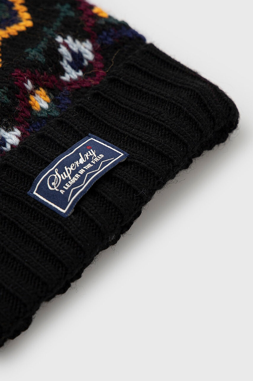 Superdry Шапка с вълна - Pepit.bg