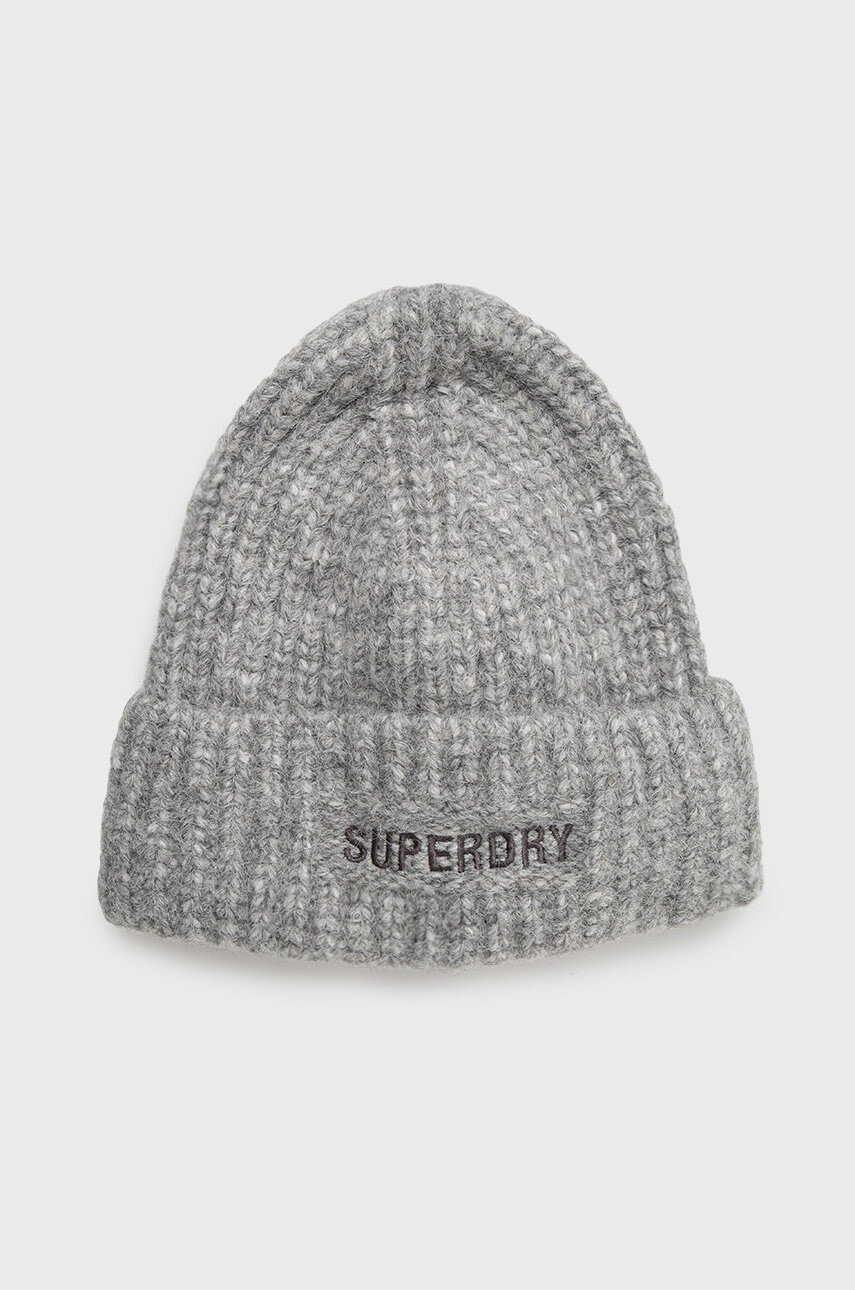 Superdry Шапка с вълна - Pepit.bg