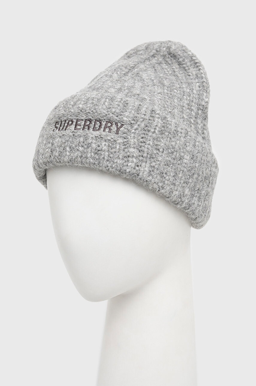 Superdry Шапка с вълна - Pepit.bg