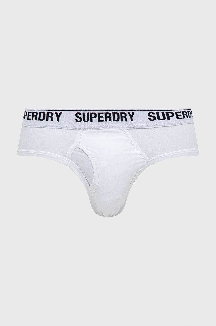 Superdry Слипове (3 чифта) мъжки в черно - Pepit.bg