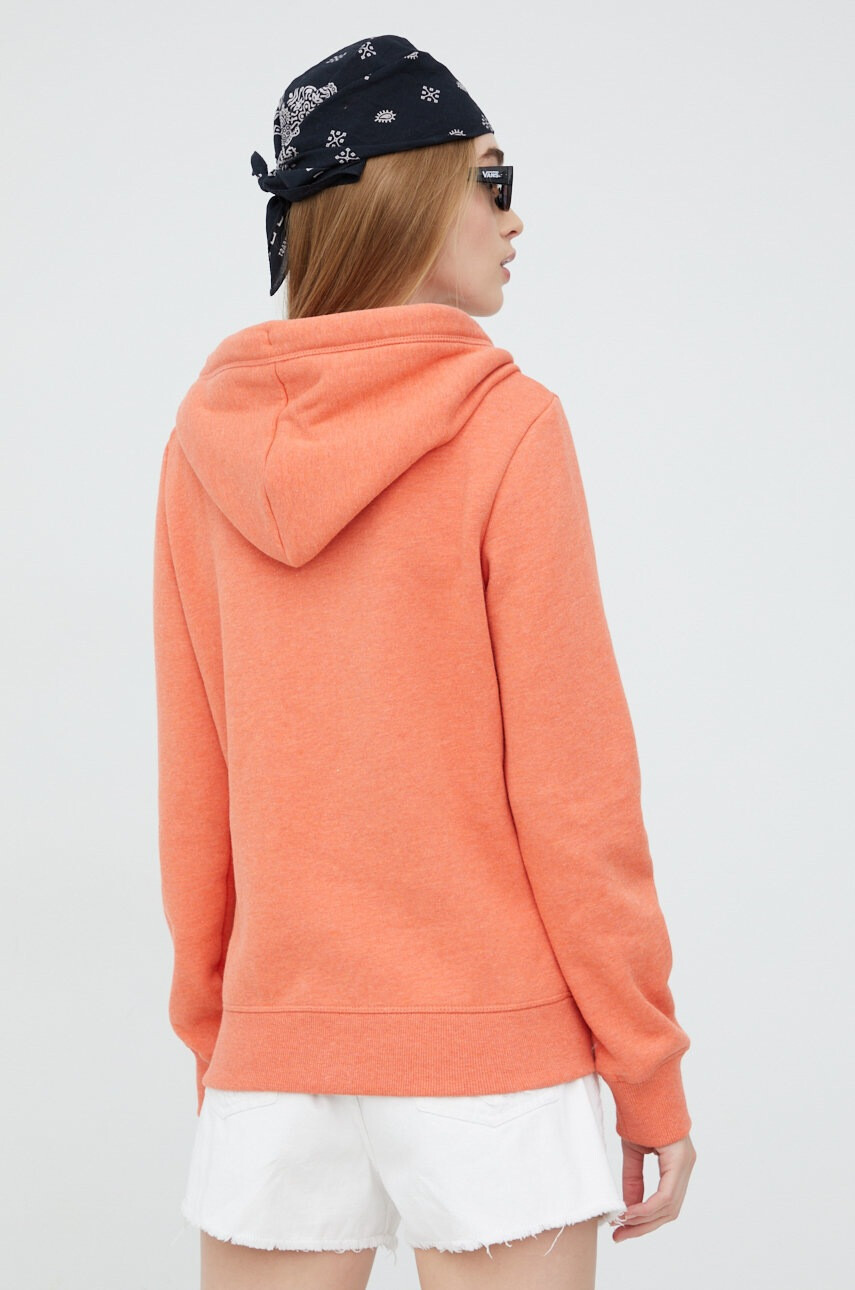 Superdry Суичър в оранжево с апликация - Pepit.bg