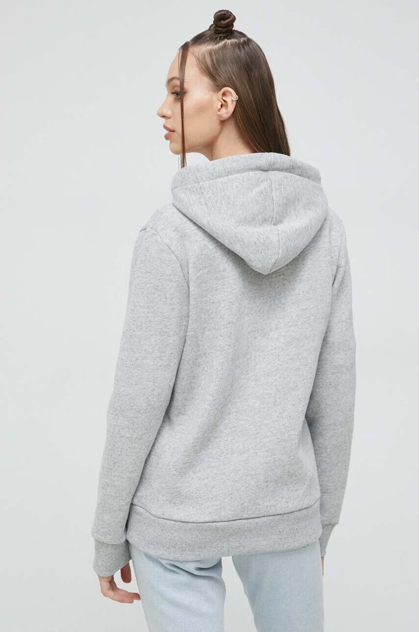 Superdry Суичър в сиво с качулка с апликация - Pepit.bg