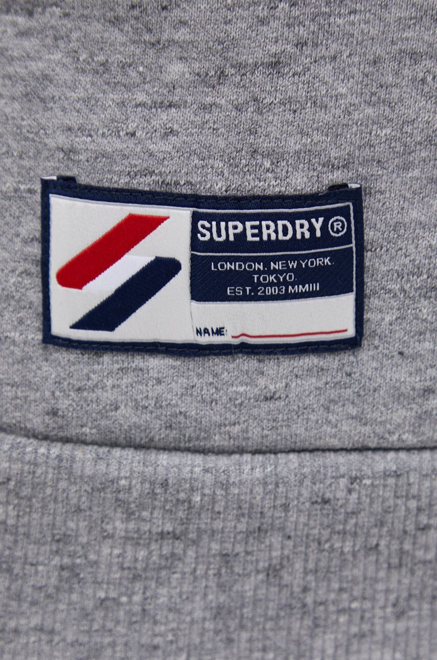 Superdry Суичър дамска в розово с апликация - Pepit.bg