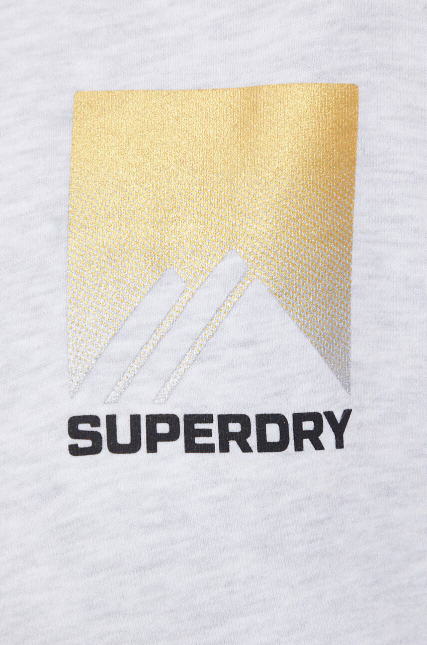Superdry Суичър в сиво меланж на - Pepit.bg