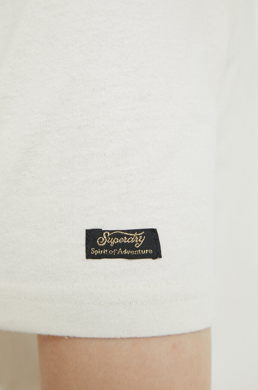 Superdry Тениска в бежово - Pepit.bg
