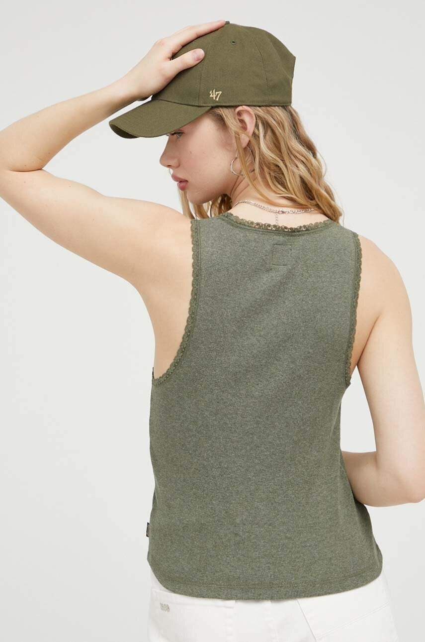 Superdry Топ дамски в зелено - Pepit.bg