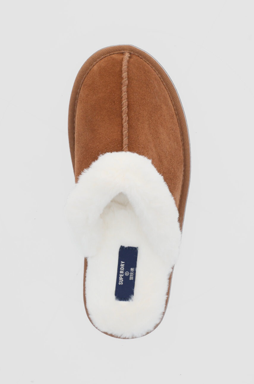 Superdry Велурени чехли - Pepit.bg