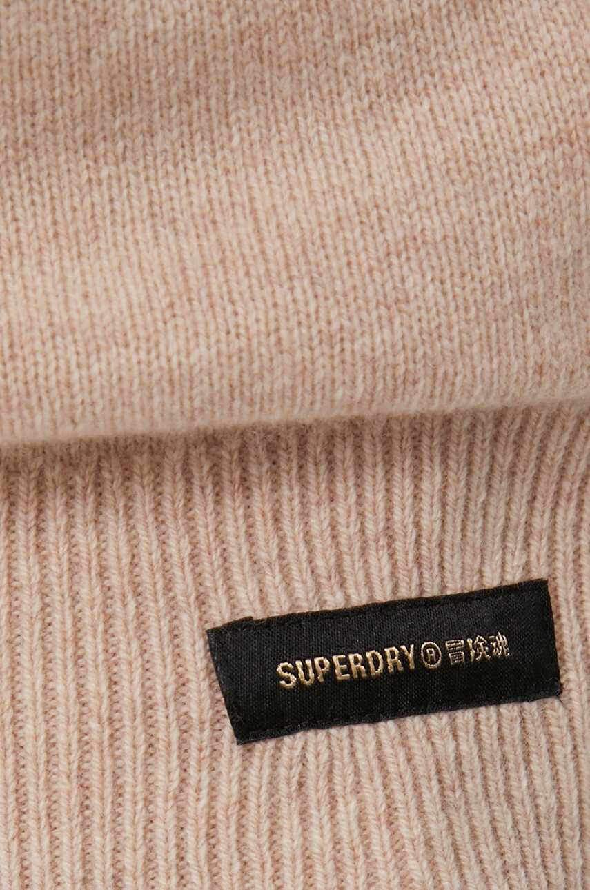 Superdry Вълнен пуловер мъжки в бежово - Pepit.bg