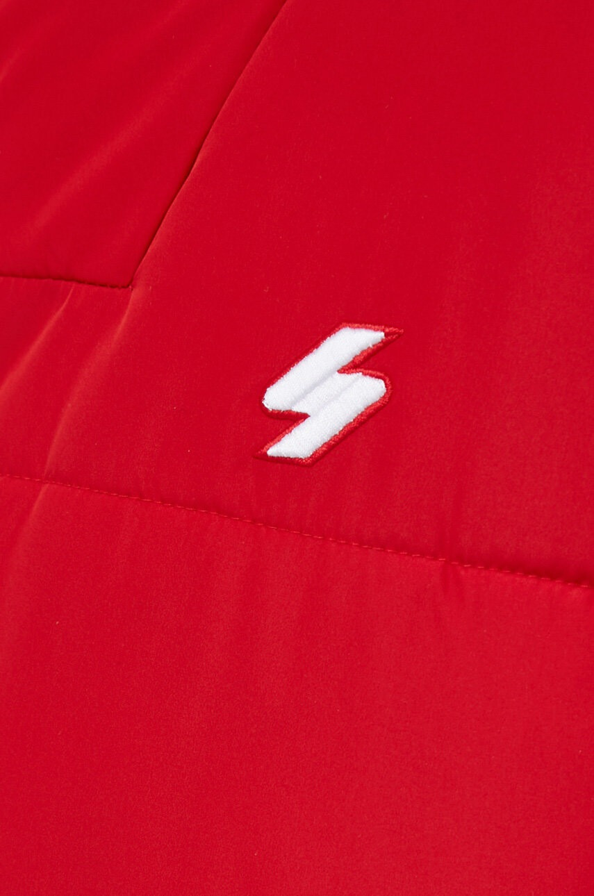 Superdry Яке в червено със зимна изолация - Pepit.bg