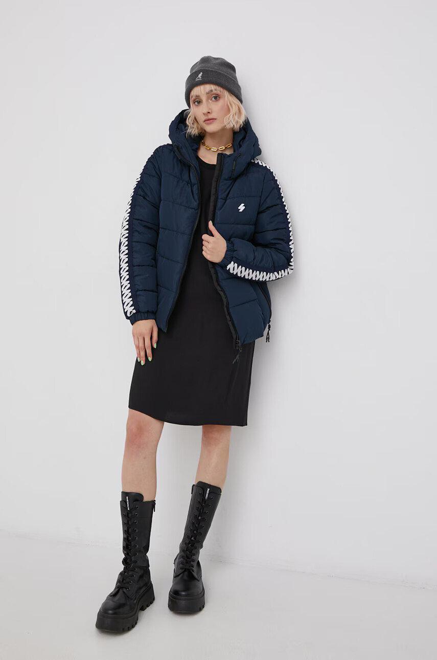 Superdry Яке в тъмносиньо със зимна изолация - Pepit.bg
