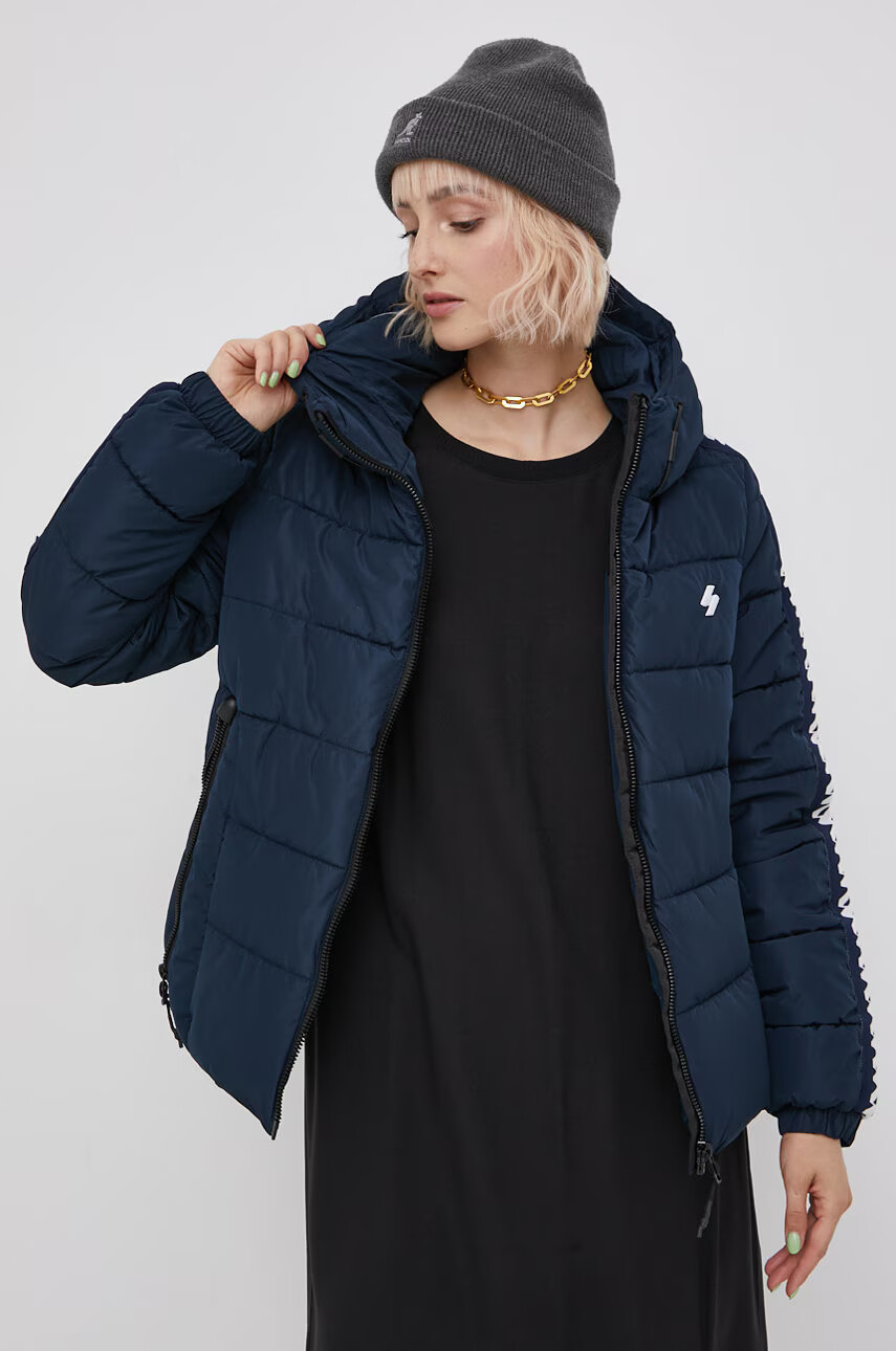 Superdry Яке в тъмносиньо със зимна изолация - Pepit.bg