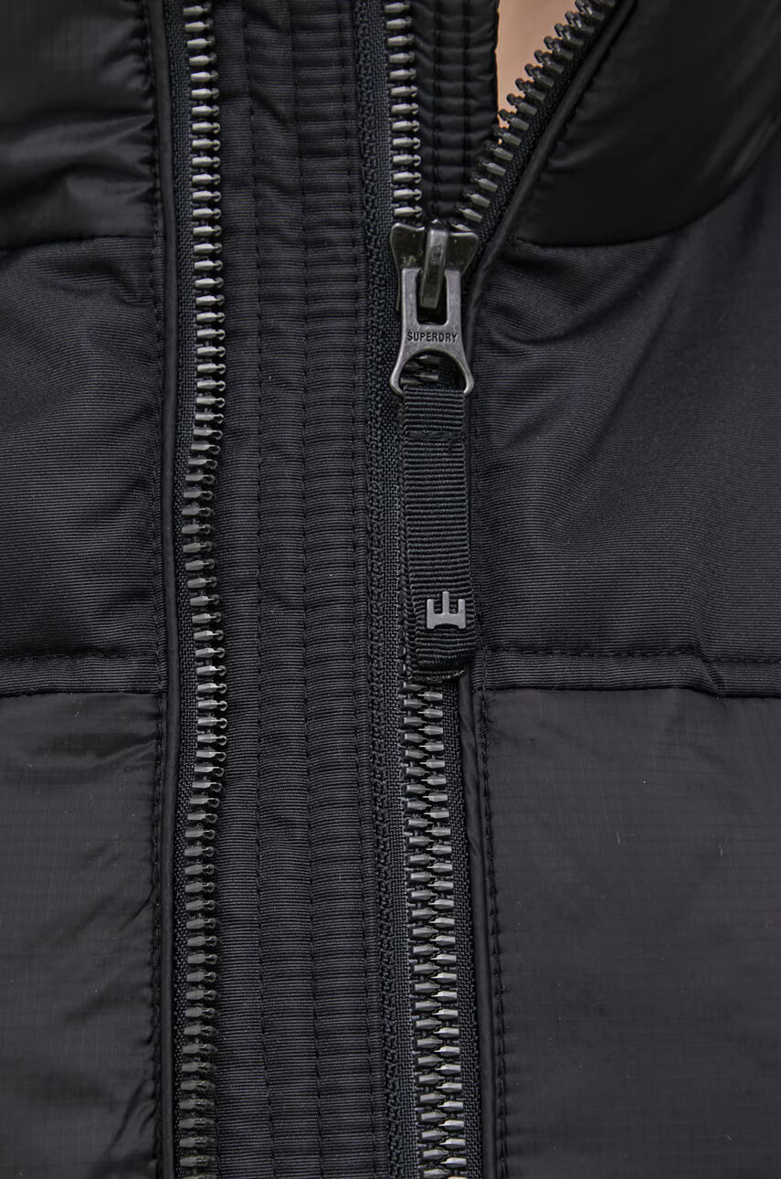 Superdry Яке дамско в черно със зимна изолация - Pepit.bg