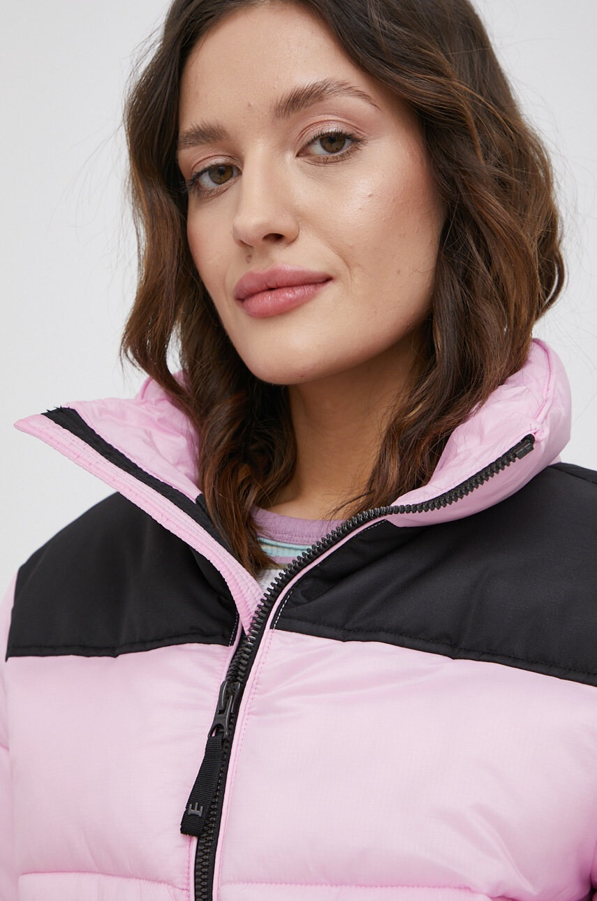 Superdry Яке дамско в розово със зимна изолация - Pepit.bg