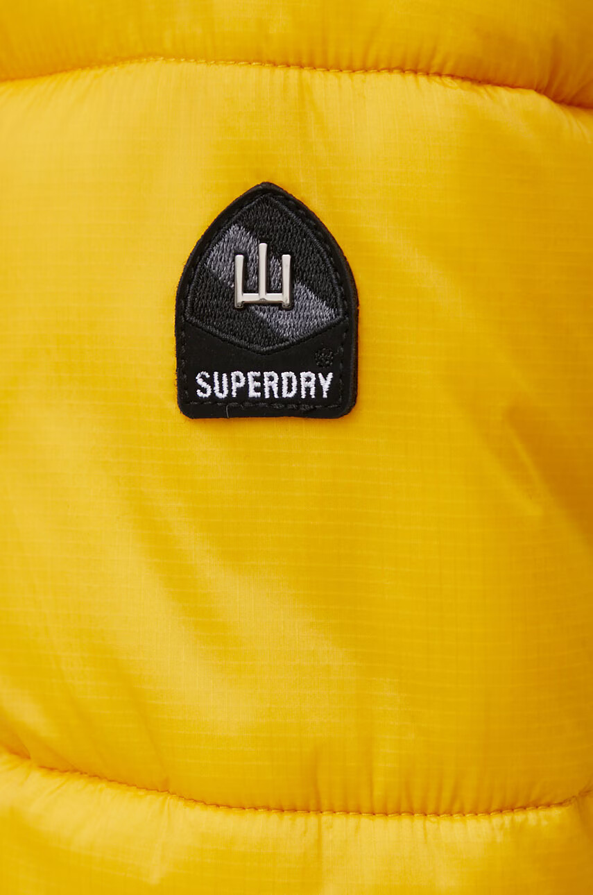 Superdry Яке дамско в жълто със зимна изолация - Pepit.bg