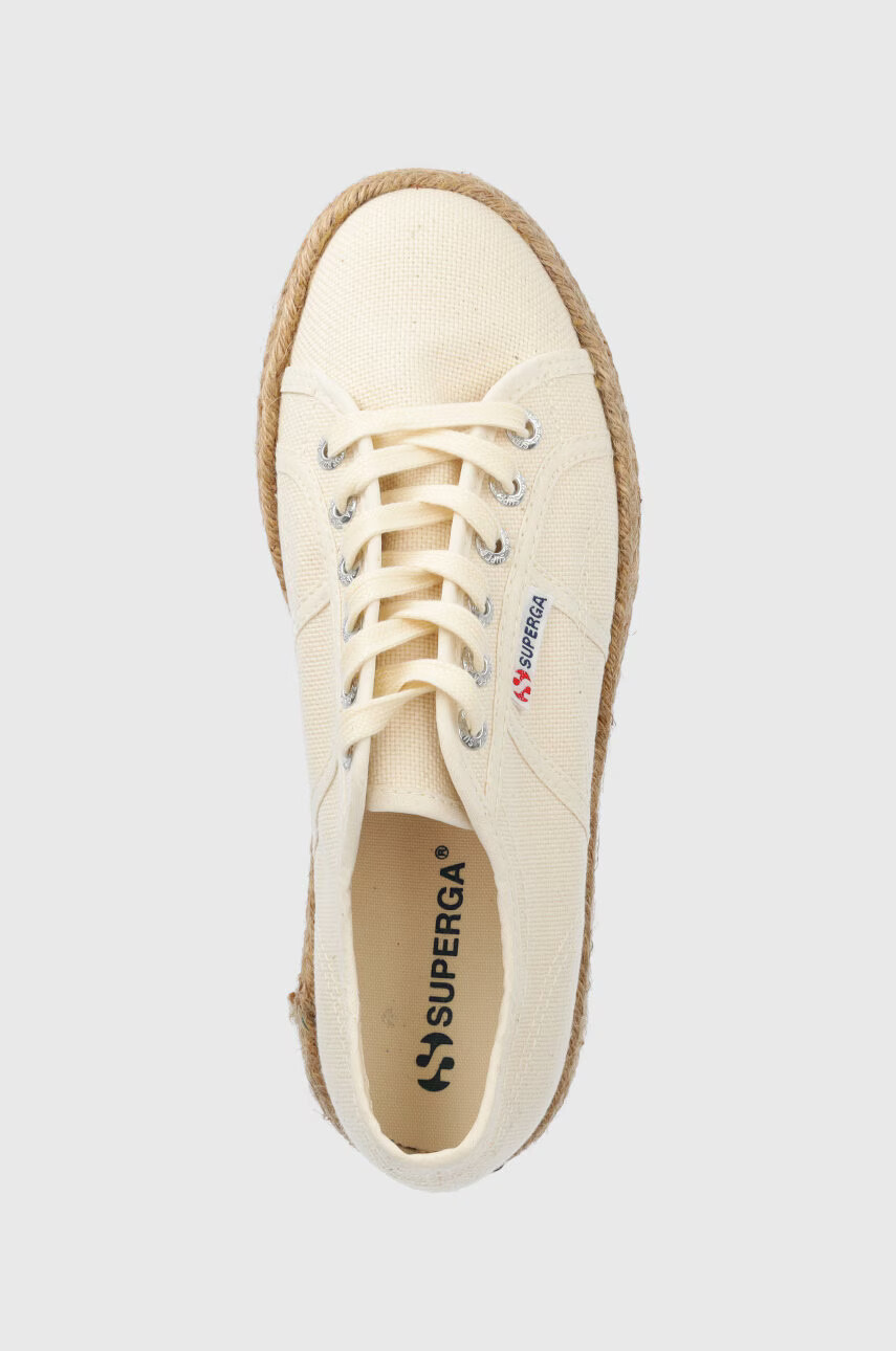Superga Ниски кецове в бежово - Pepit.bg