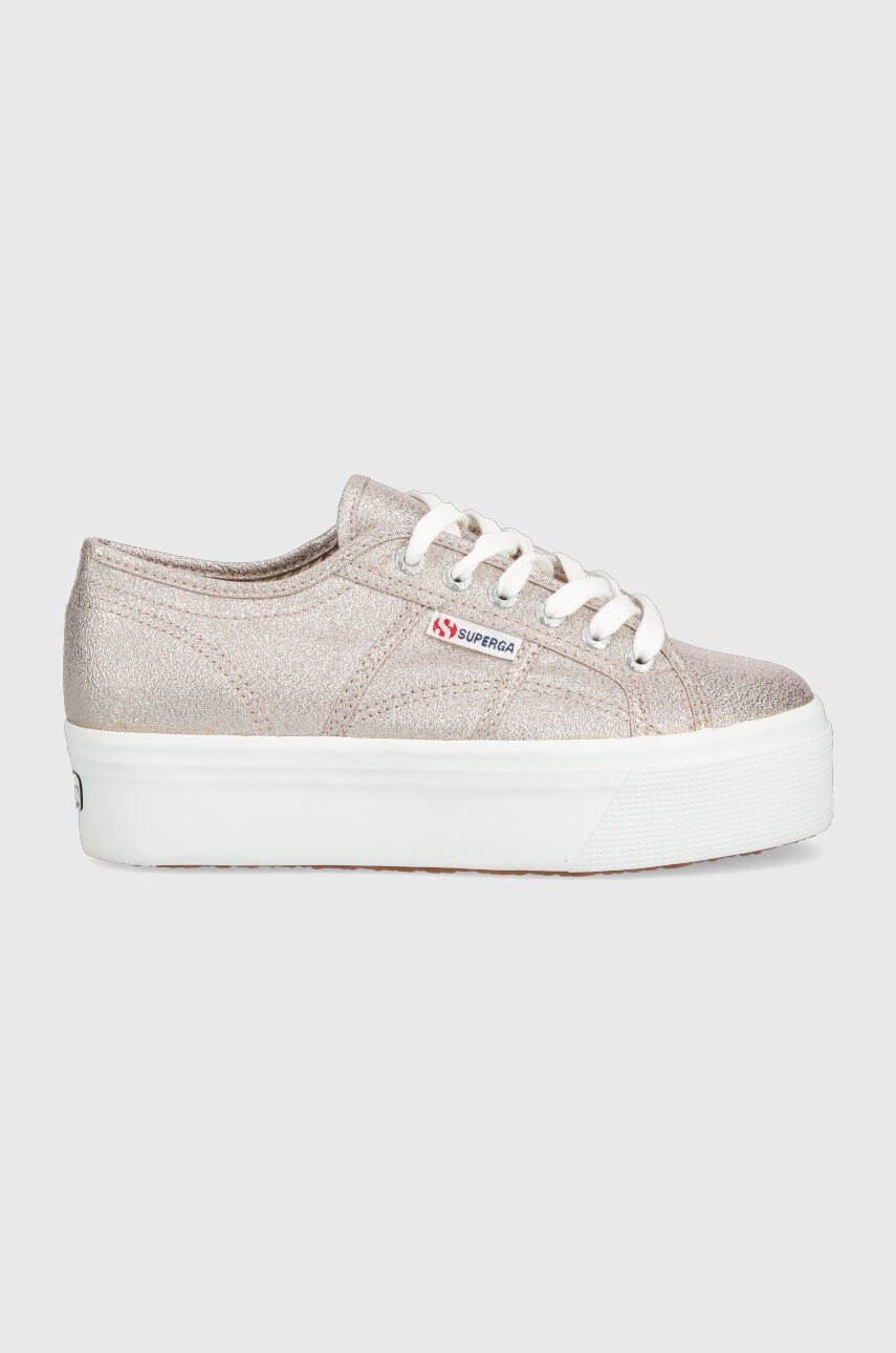 Superga Ниски кецове в бежово - Pepit.bg