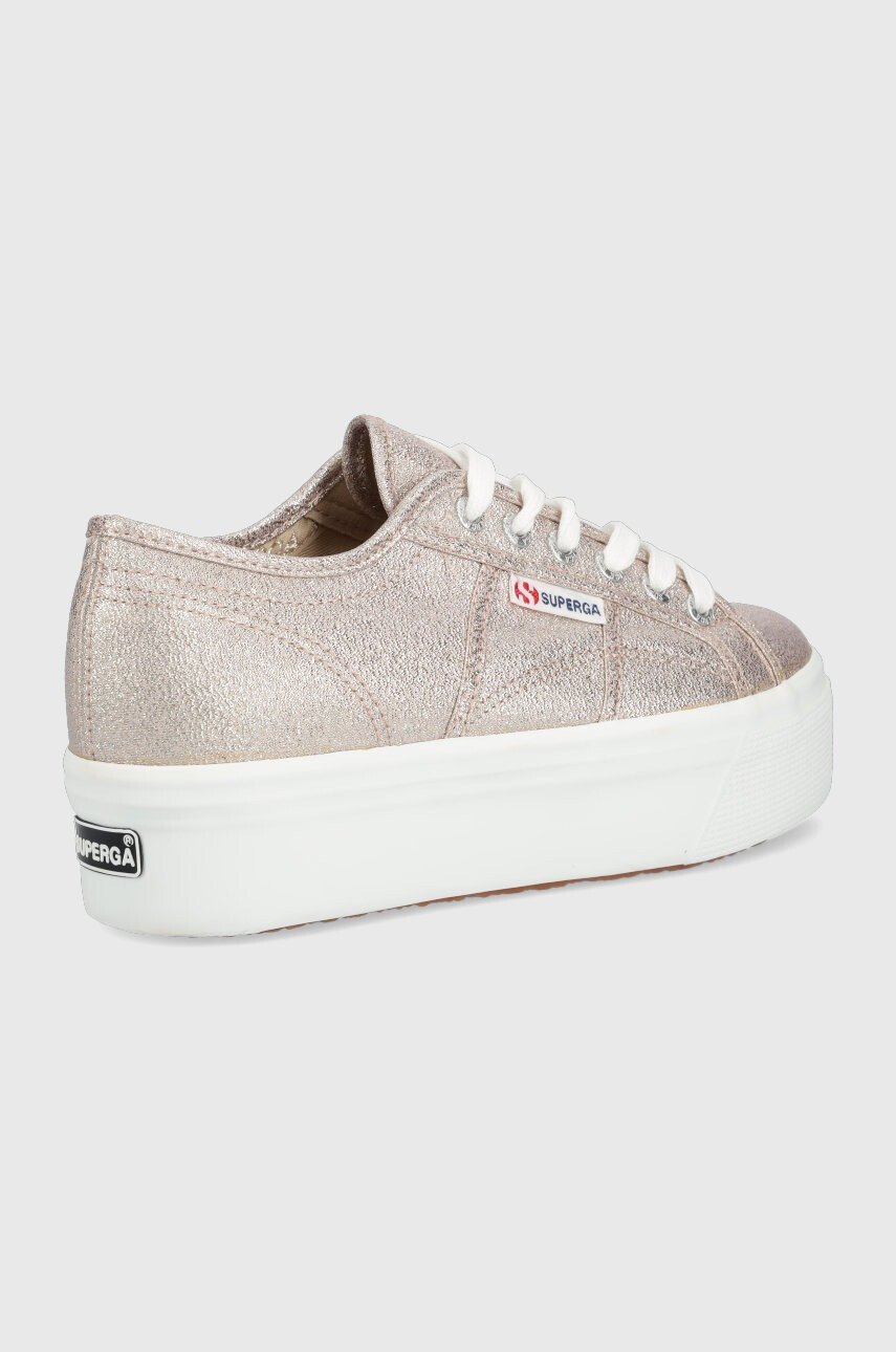 Superga Ниски кецове в бежово - Pepit.bg