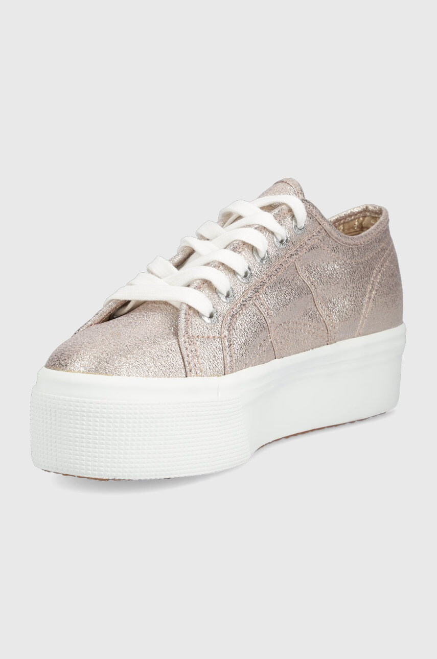 Superga Ниски кецове в бежово - Pepit.bg