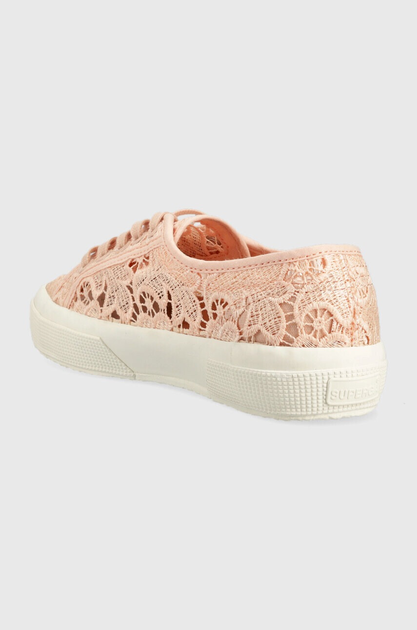 Superga Ниски кецове 2750 MACRAME в розово S81219W - Pepit.bg