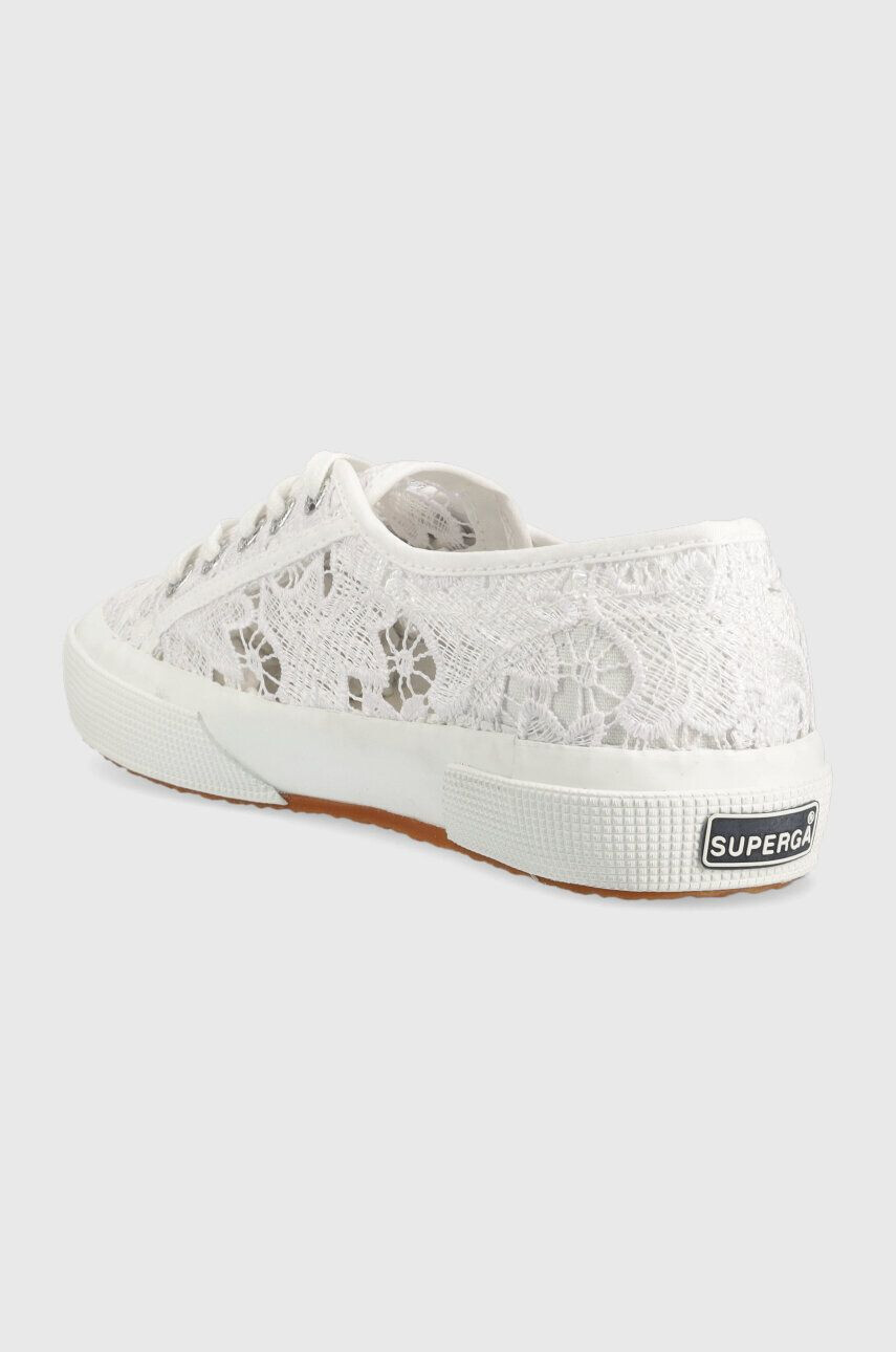 Superga Ниски кецове 2750 MACRAME в бяло S81219W - Pepit.bg