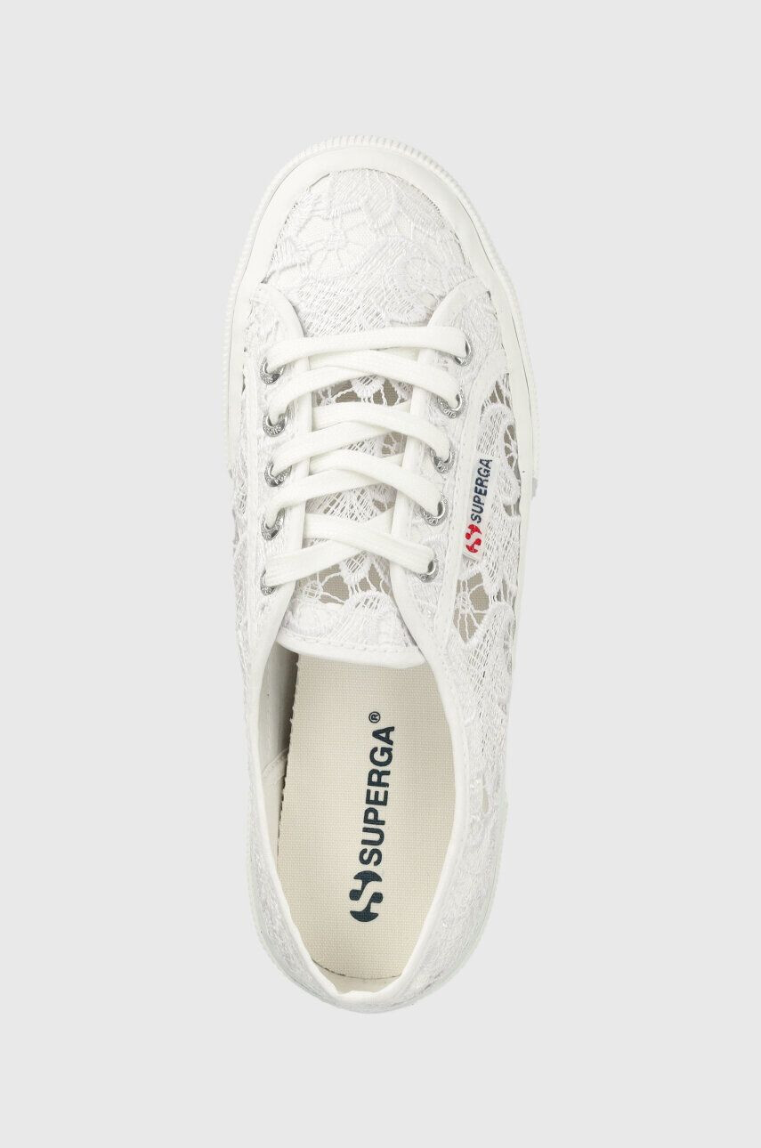 Superga Ниски кецове 2750 MACRAME в бяло S81219W - Pepit.bg