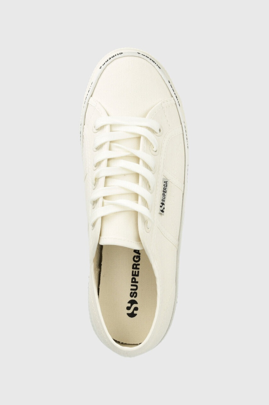 Superga Ниски кецове 2790 LOGO PIPING в бяло S3125LW - Pepit.bg