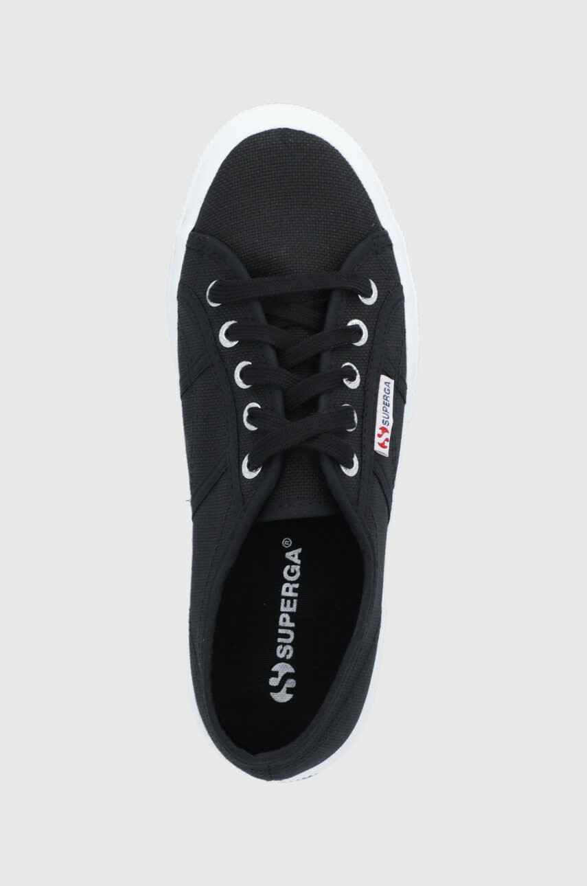 Superga Ниски кецове дамски в черно - Pepit.bg