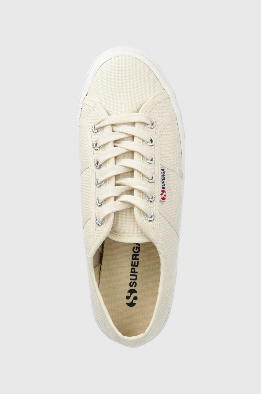 Superga Ниски кецове в бежово - Pepit.bg