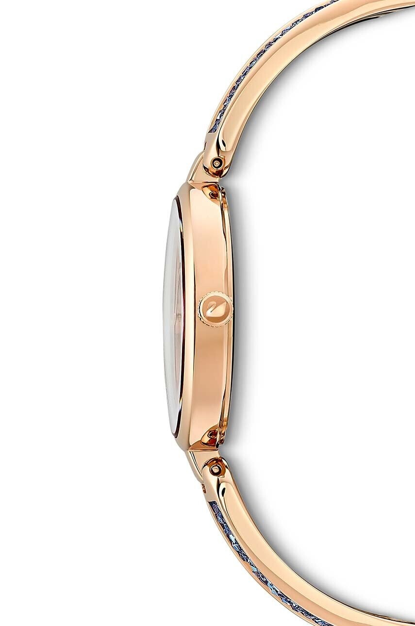 Swarovski Часовник дамски в тъмносиньо - Pepit.bg
