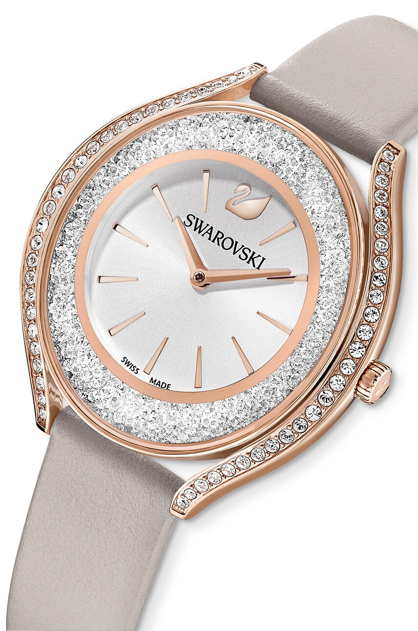 Swarovski Часовник дамски в сиво - Pepit.bg
