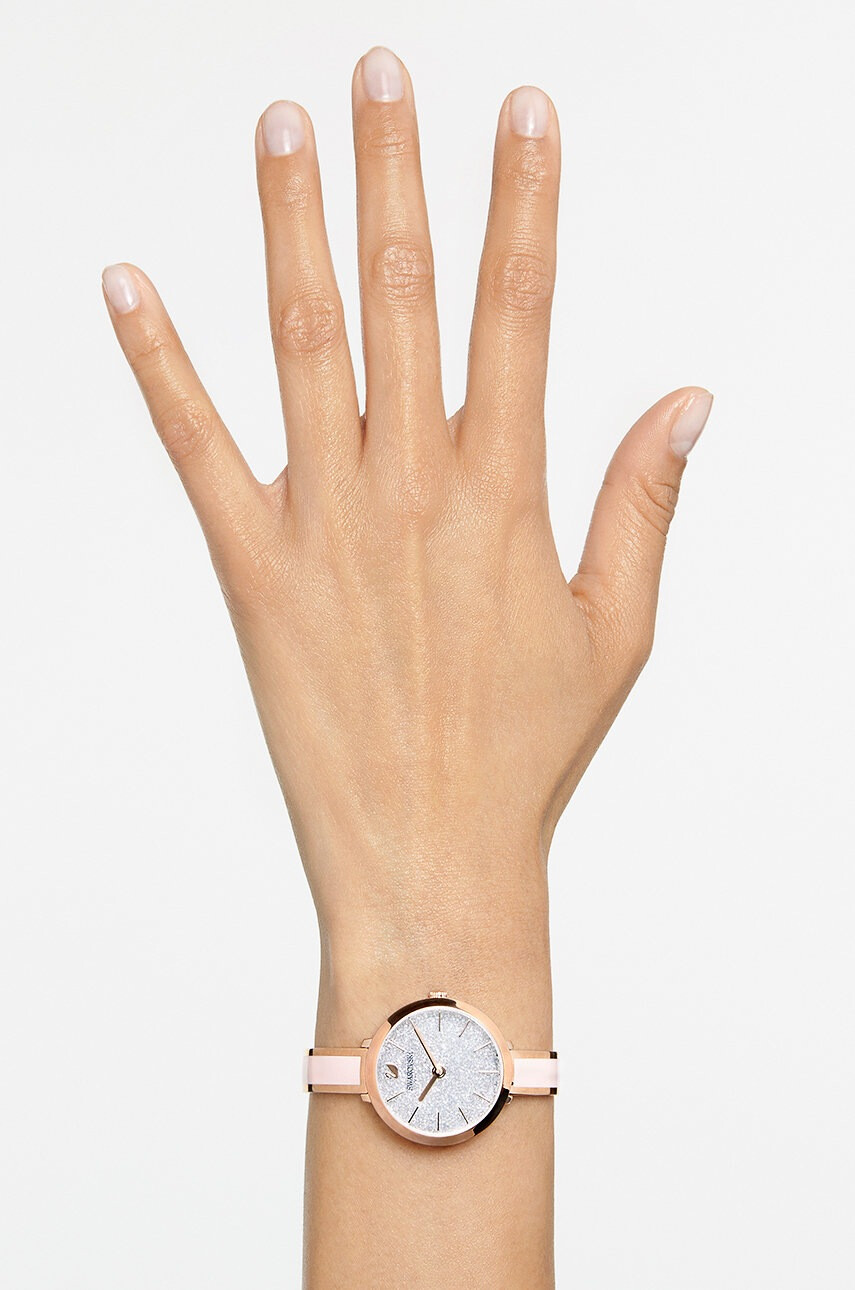 Swarovski Часовник 5642221 CRYSTALLINE DELIGHT дамски в златисто - Pepit.bg