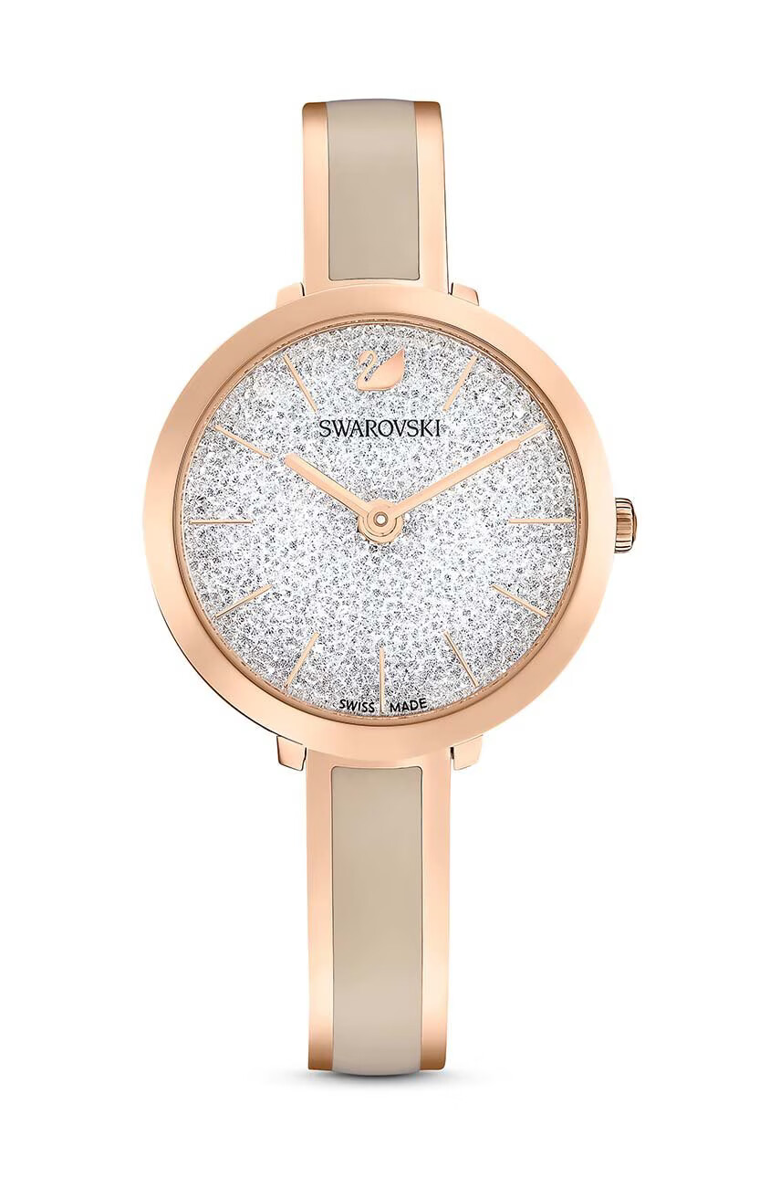 Swarovski Часовник дамски в розово - Pepit.bg