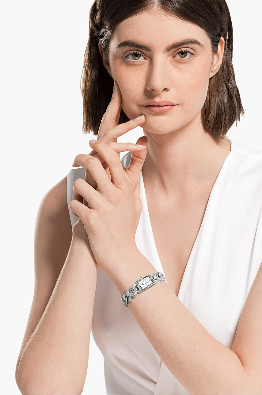 Swarovski Часовник 5547617 Cocktail дамски в сребристо - Pepit.bg