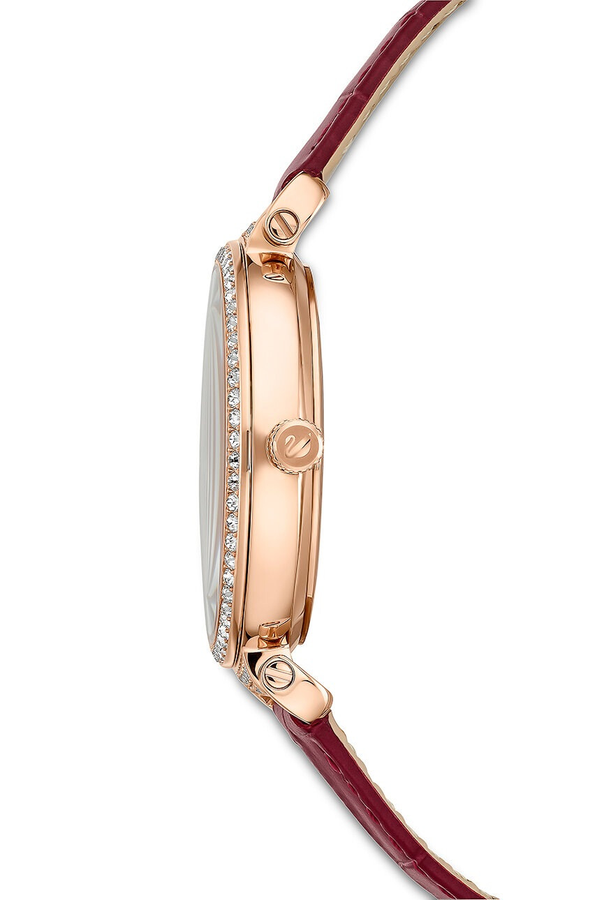 Swarovski Часовник 5613323 Passage Moon Phase дамски в червено - Pepit.bg