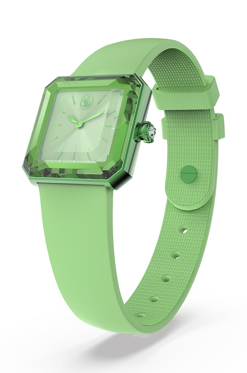 Swarovski Часовник 5624379 Lucent дамски в зелено - Pepit.bg