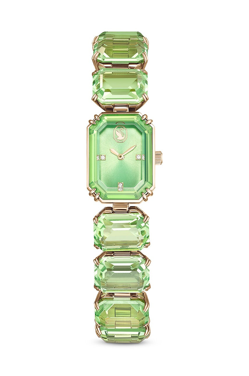 Swarovski Часовник 5630834 Millenia дамски в зелено - Pepit.bg