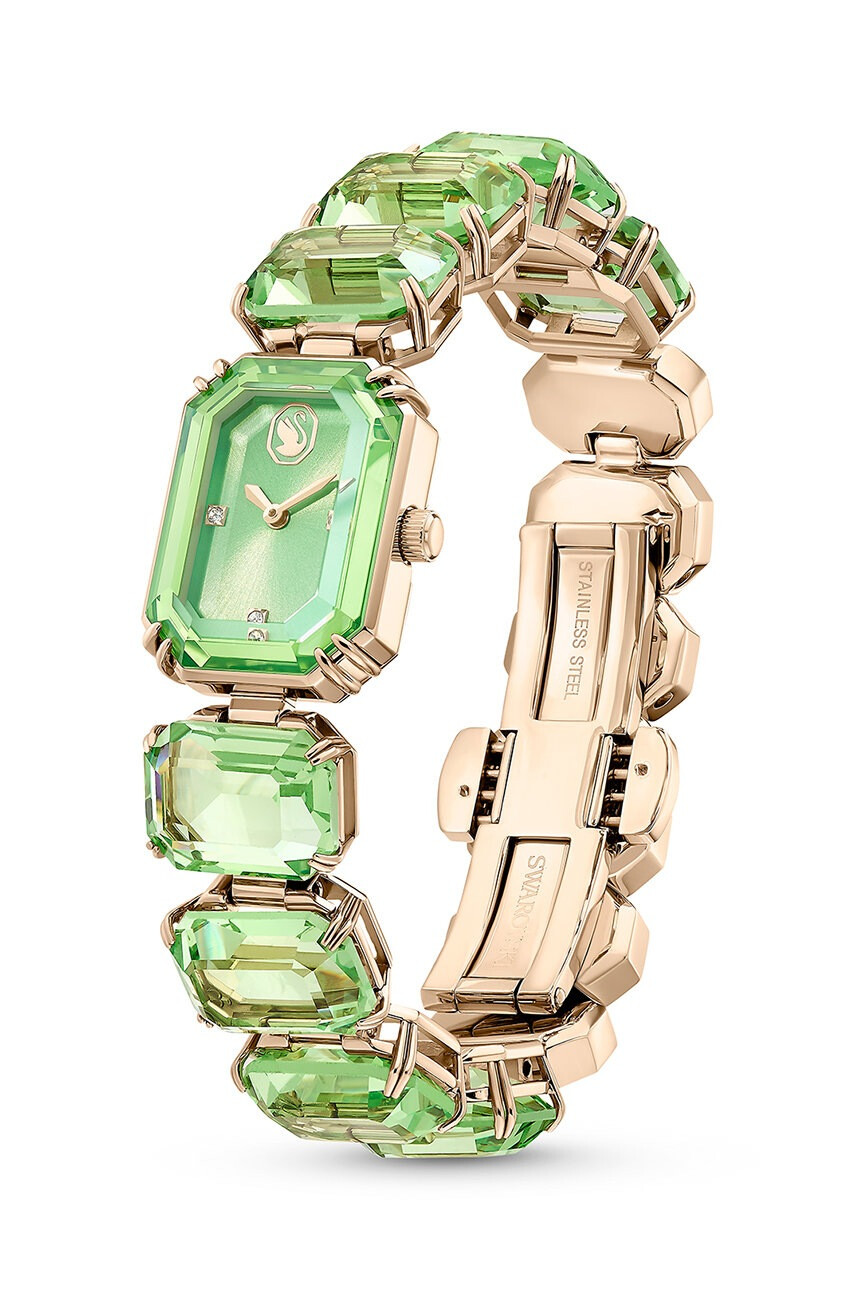 Swarovski Часовник 5630834 Millenia дамски в зелено - Pepit.bg