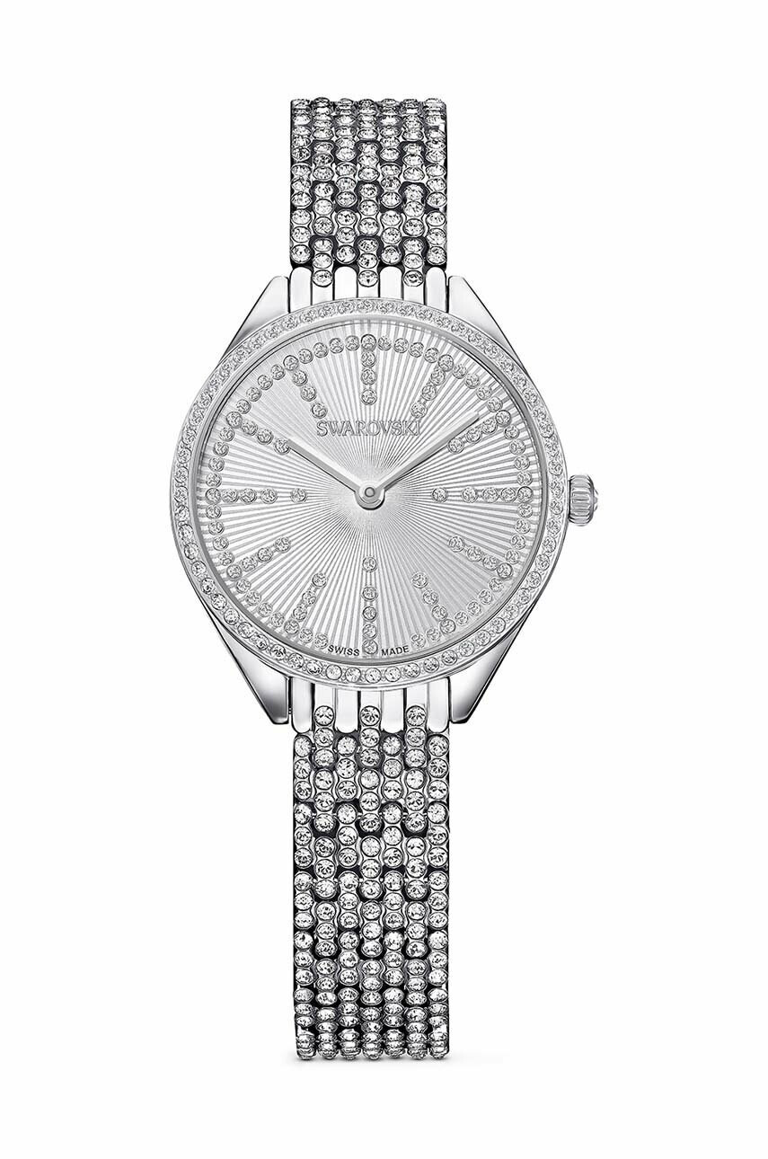 Swarovski Часовник 5644062 ATTRACT дамски в сребристо - Pepit.bg