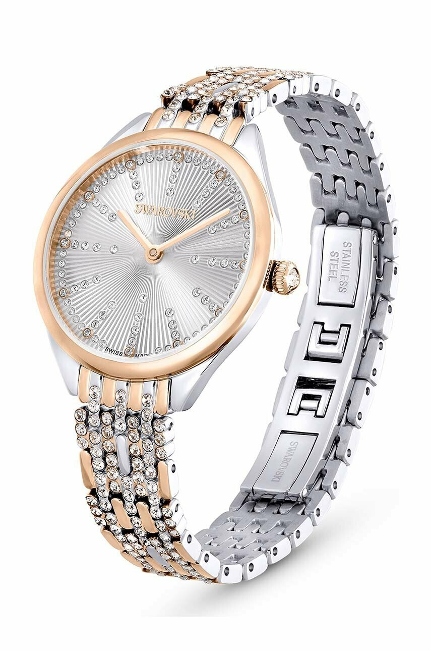 Swarovski Часовник ATTRACT 5649987 дамски в сребристо - Pepit.bg