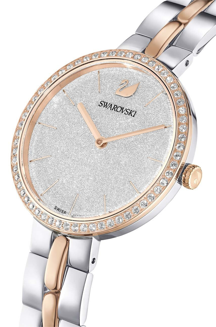 Swarovski Часовник Cosmopolitan дамски в сребристо - Pepit.bg
