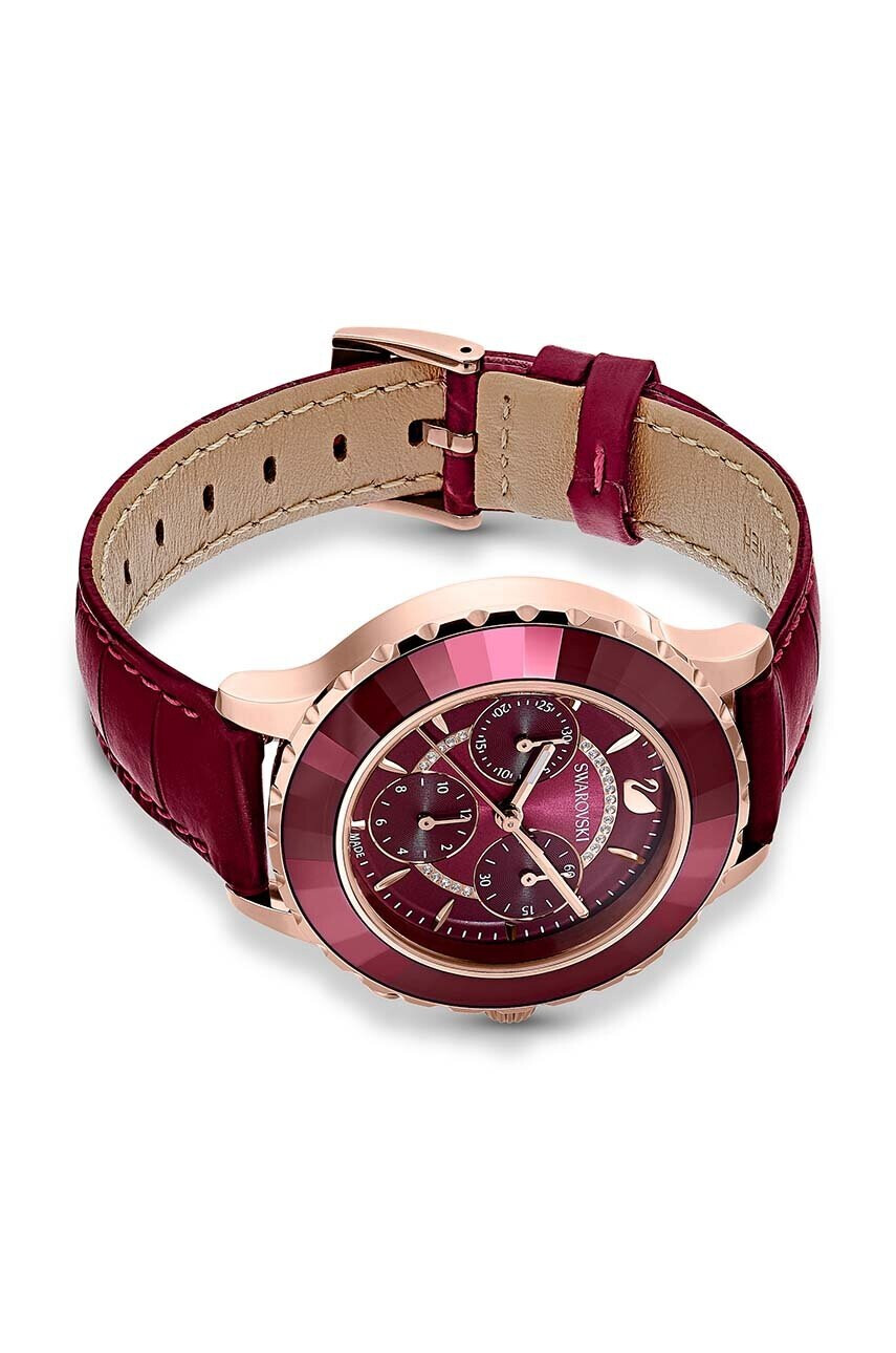 Swarovski Часовник OCTEA LUX CHRONO дамски в розово - Pepit.bg